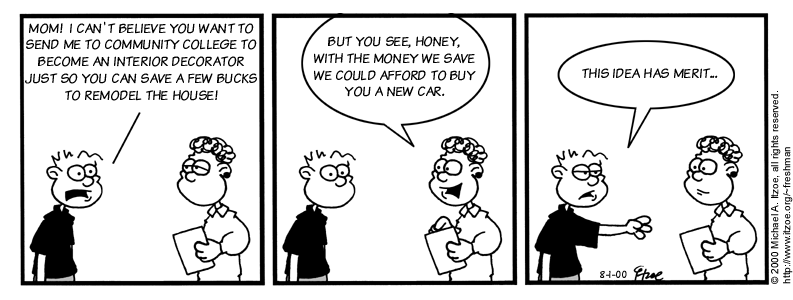 Comic for Tuesday, August 1, 2000