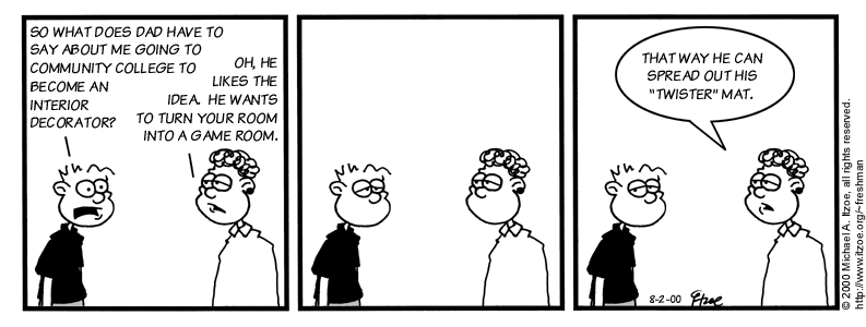 Comic for Wednesday, August 2, 2000