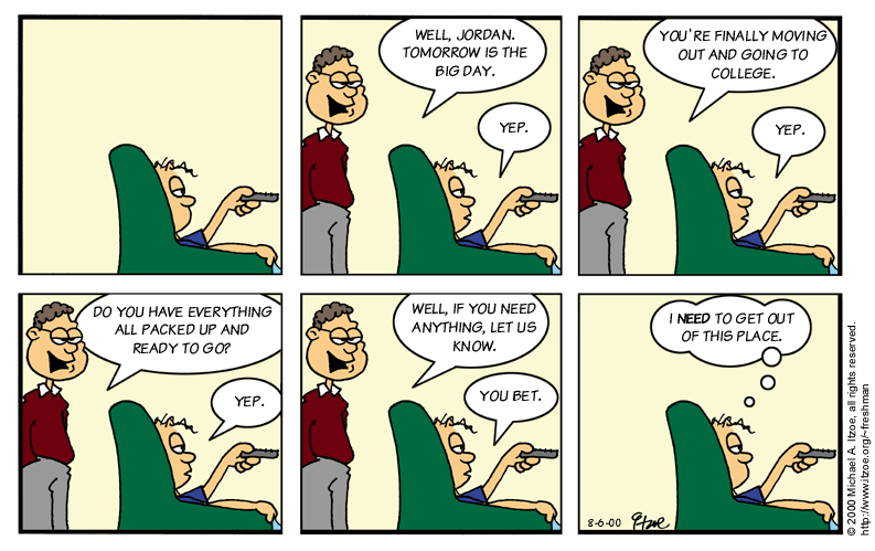 Comic for Sunday, August 6, 2000