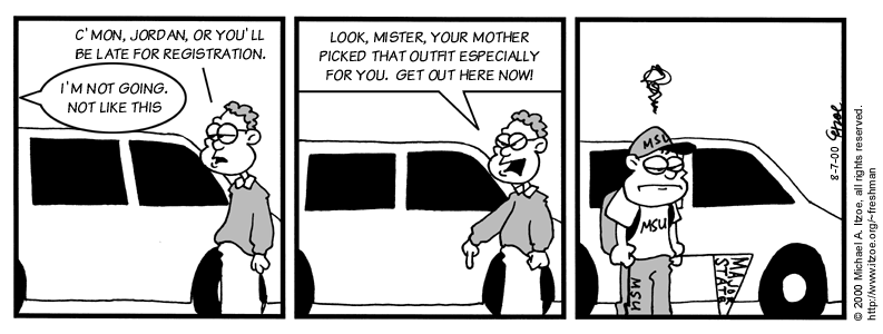 Comic for Monday, August 7, 2000