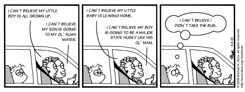 Comic for Tuesday, August 8, 2000