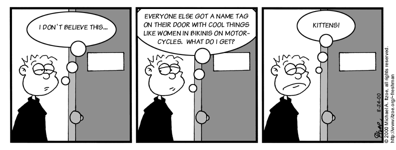 Comic for Thursday, August 24, 2000
