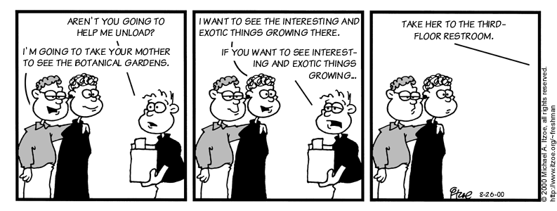 Comic for Saturday, August 26, 2000