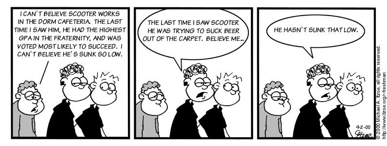Comic for Saturday, September 2, 2000
