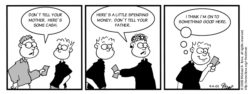 Comic for Monday, September 4, 2000