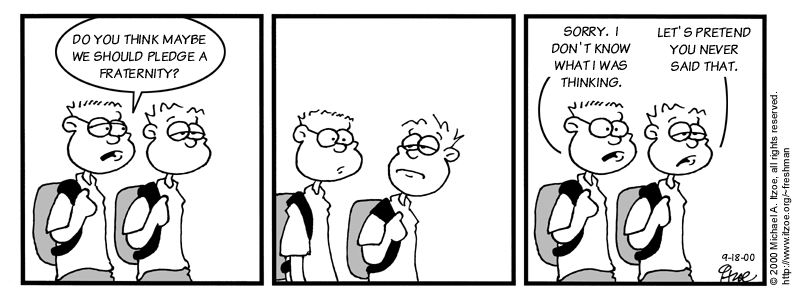 Comic for Monday, September 18, 2000