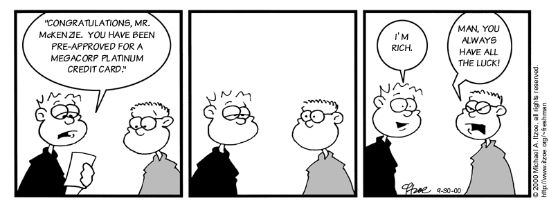 Comic for Saturday, September 30, 2000