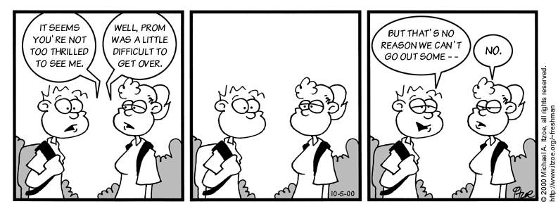 Comic for Thursday, October 5, 2000