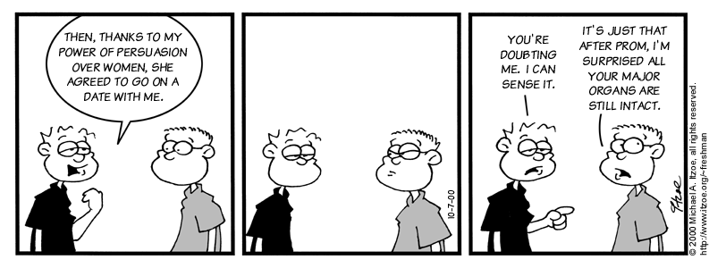 Comic for Saturday, October 7, 2000