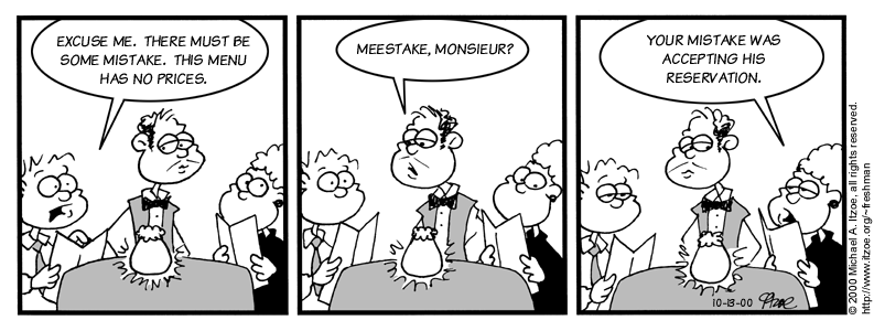 Comic for Friday, October 13, 2000