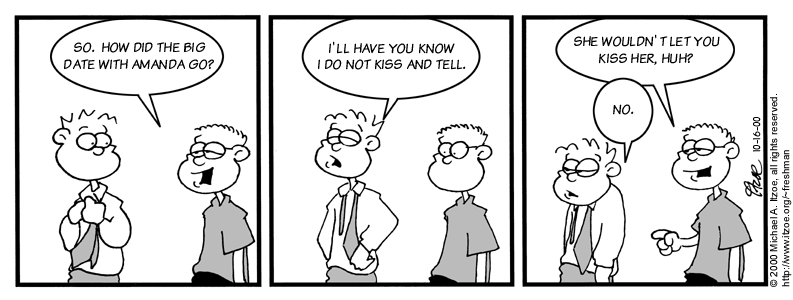 Comic for Monday, October 16, 2000