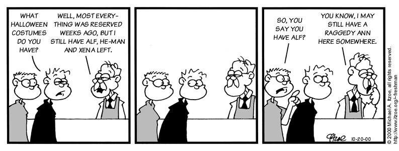 Comic for Friday, October 20, 2000