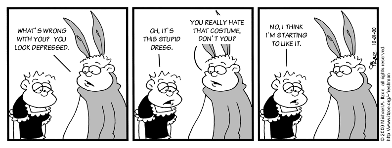 Comic for Tuesday, October 31, 2000