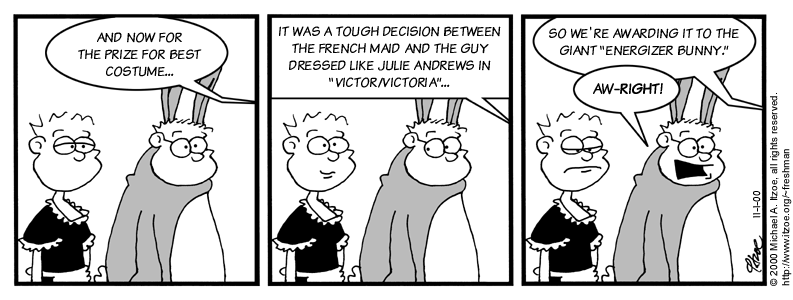 Comic for Wednesday, November 1, 2000