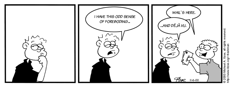 Comic for Monday, November 6, 2000