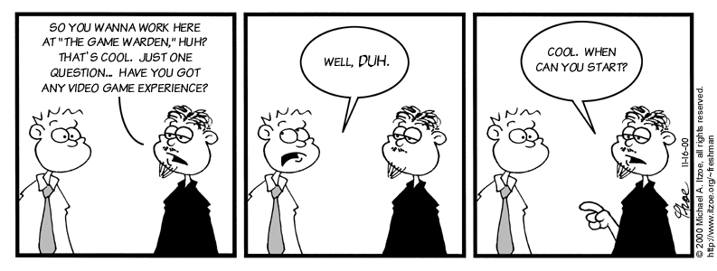 Comic for Thursday, November 16, 2000