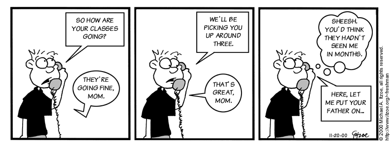 Comic for Monday, November 20, 2000