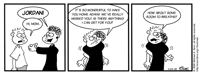 Comic for Wednesday, November 22, 2000