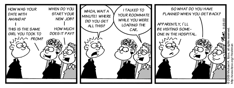 Comic for Saturday, November 25, 2000