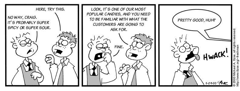 Comic for Wednesday, November 29, 2000