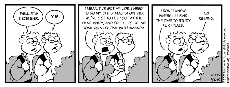 Comic for Monday, December 4, 2000