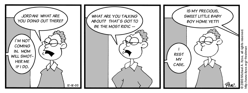 Comic for Monday, December 18, 2000