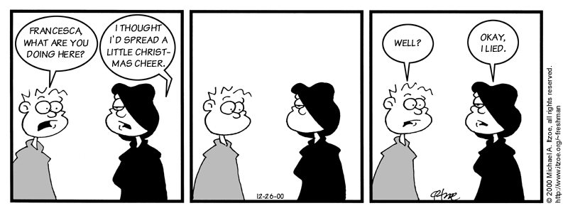 Comic for Tuesday, December 26, 2000