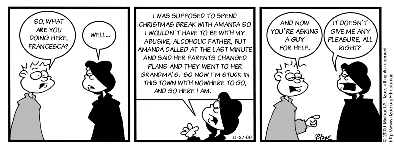 Comic for Wednesday, December 27, 2000