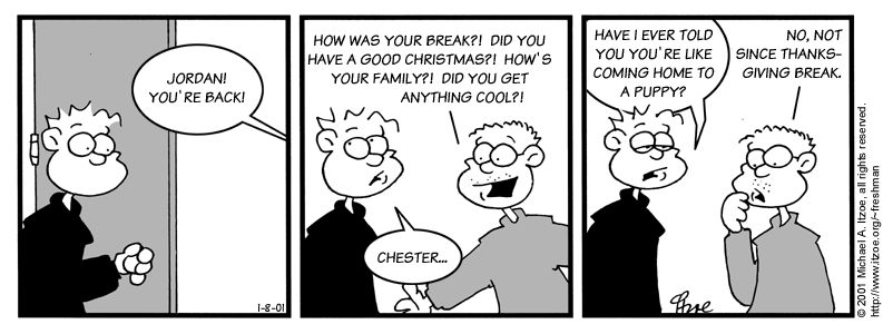 Comic for Monday, January 8, 2001