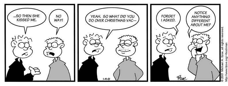 Comic for Tuesday, January 9, 2001