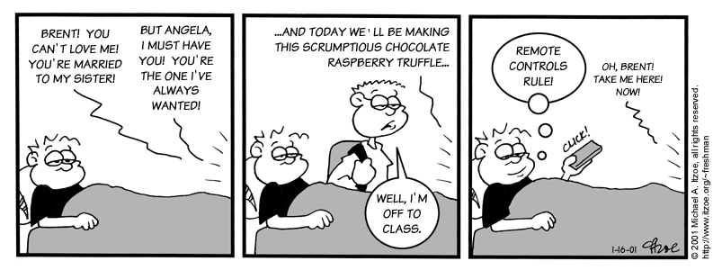 Comic for Tuesday, January 16, 2001