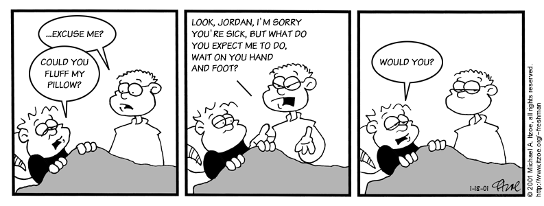 Comic for Thursday, January 18, 2001