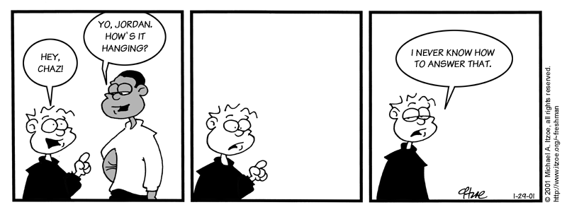 Comic for Monday, January 29, 2001