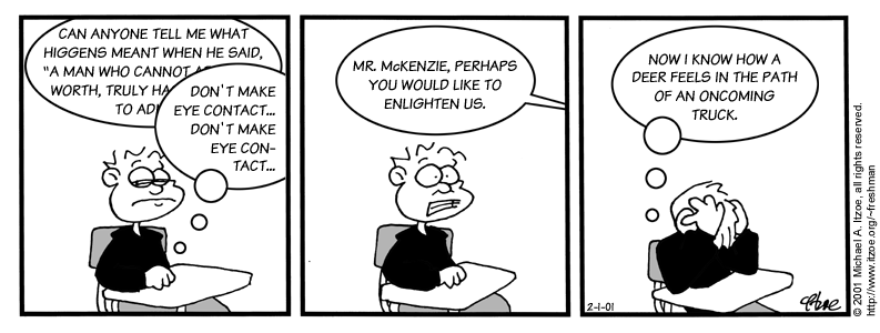 Comic for Thursday, February 1, 2001