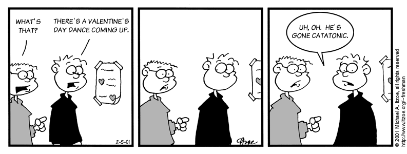 Comic for Monday, February 5, 2001