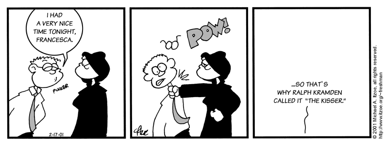 Comic for Saturday, February 17, 2001