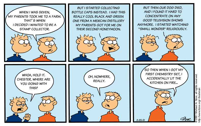 Comic for Sunday, February 25, 2001