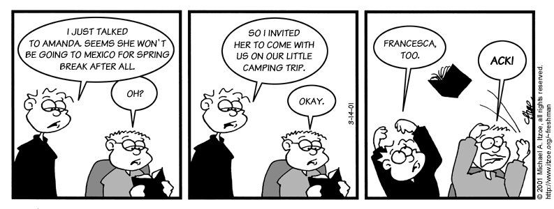 Comic for Wednesday, March 14, 2001